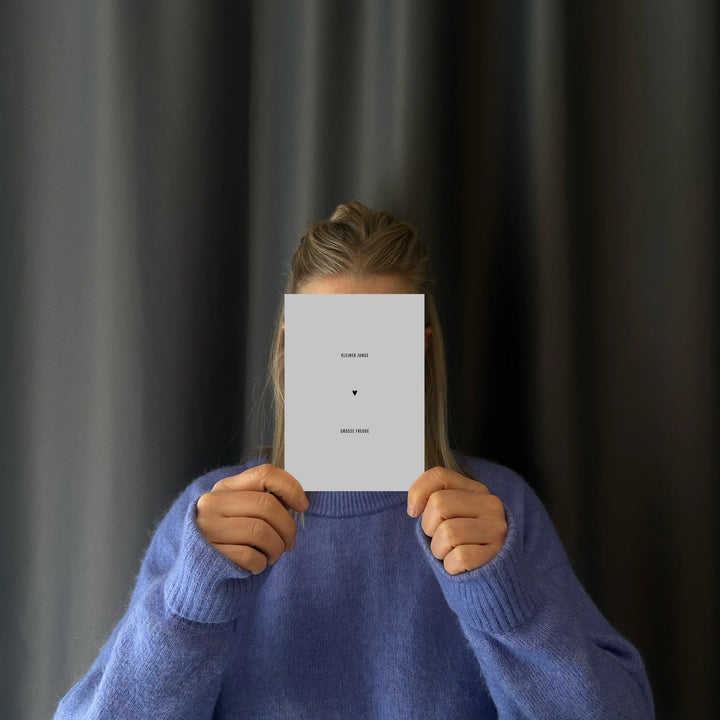 Postkarte / Kleiner Junge