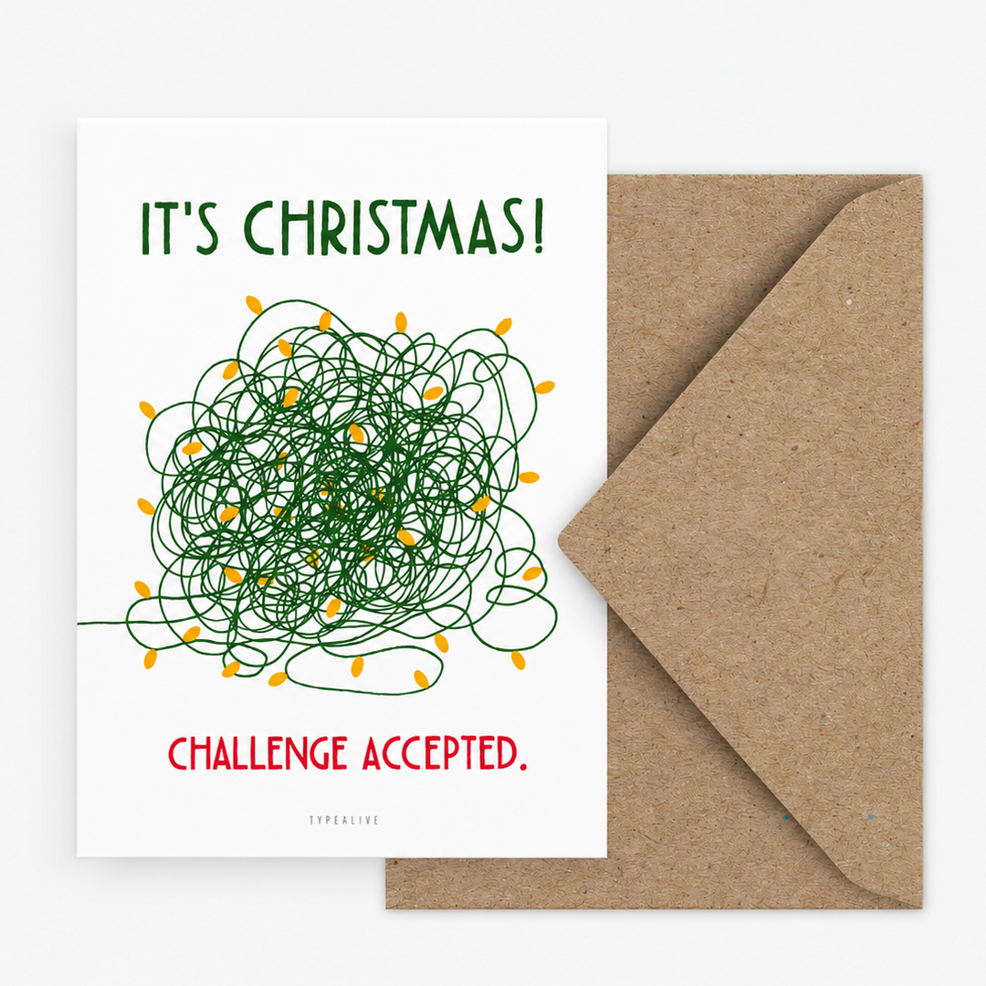 Postkarte / Christmas Challenge (ohne Umschlag)