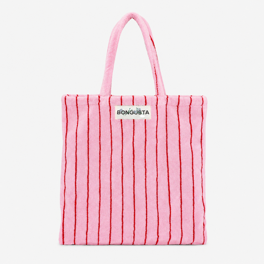 Tasche / Naram Totebag Baby Pink &amp; Ski Patrol red