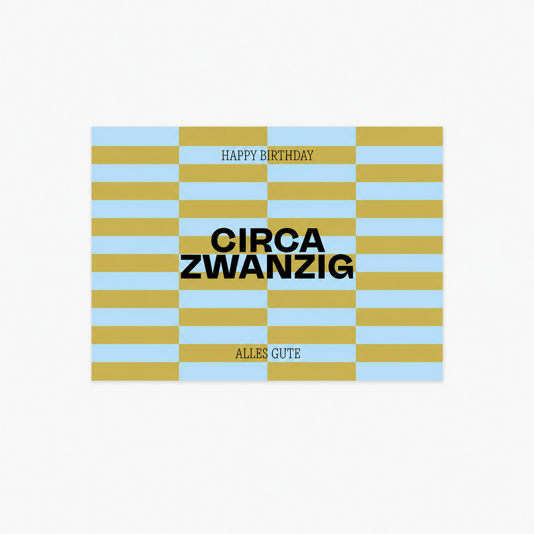 Postkarte / circa zwanzig
