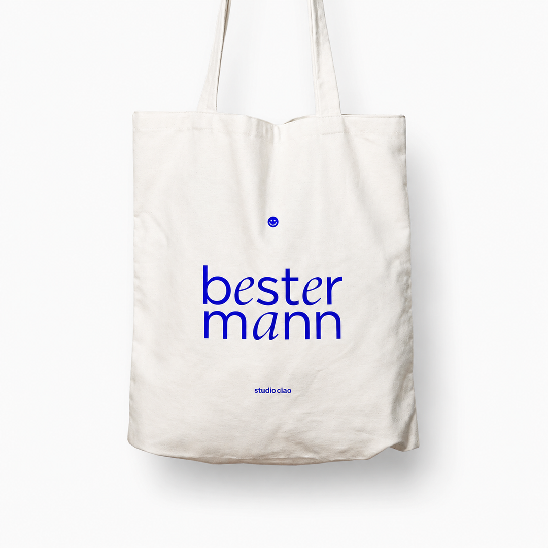 Jutebeutel / Bester Mann