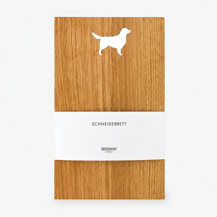 Schneidebrett / Golden Retriever
