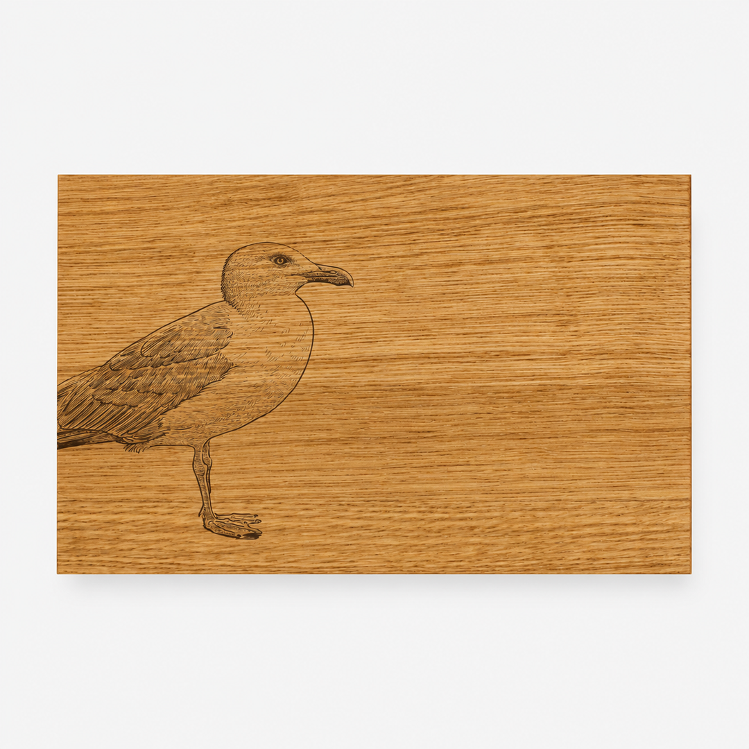 Schneidebrett / Möwe