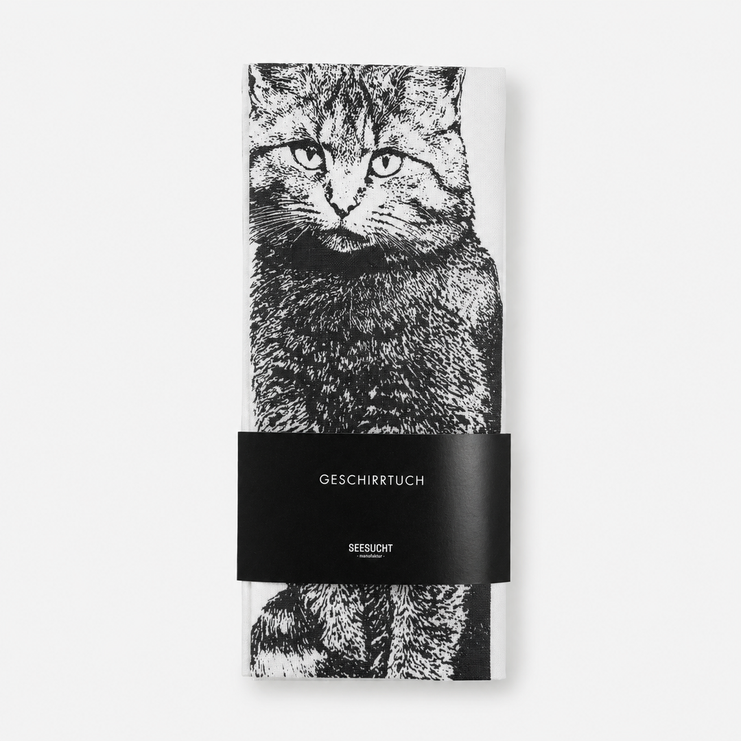 Geschirrtuch / Katze