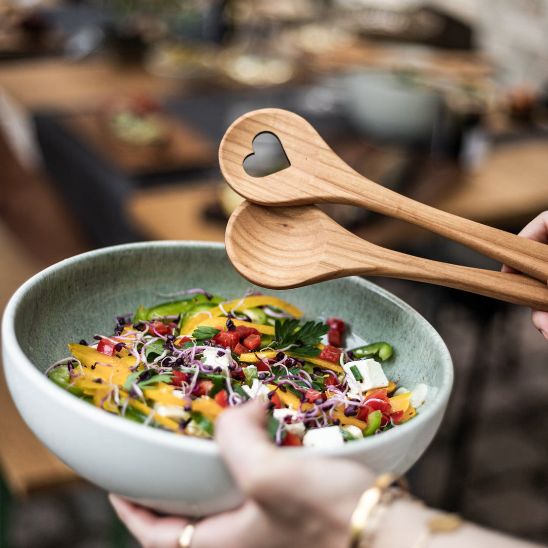 Salatbesteck (2tlg.) / Herz