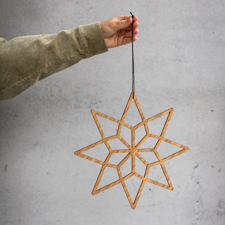 Anhänger / Weihnachtsstern groß No.1