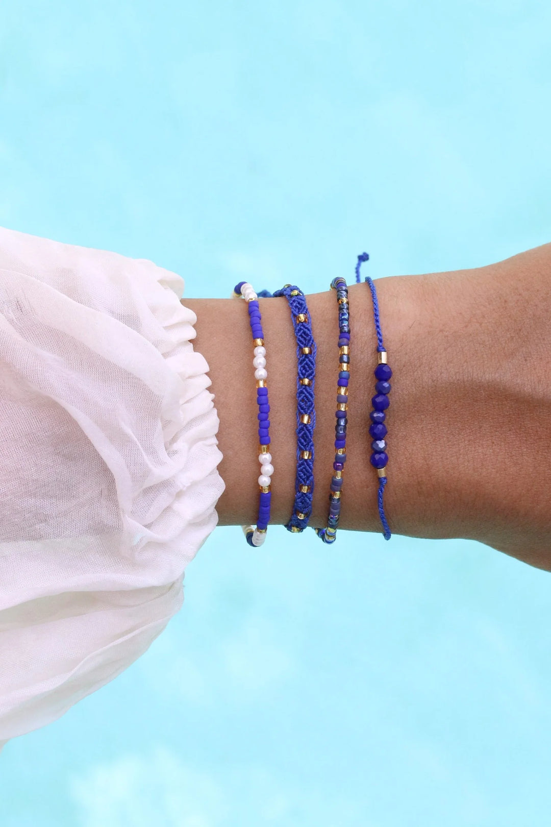 Armband Laguna - Frosted Indigo