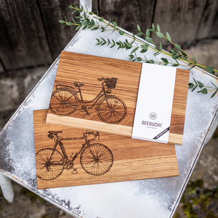 Schneidebrett / Vintage Fahrrad