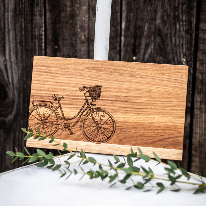 Schneidebrett / Vintage Fahrrad