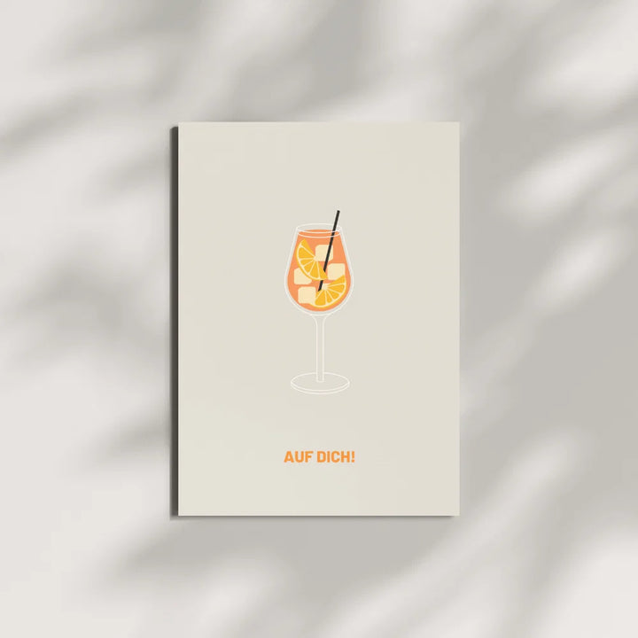 Postkarte / Auf Dich