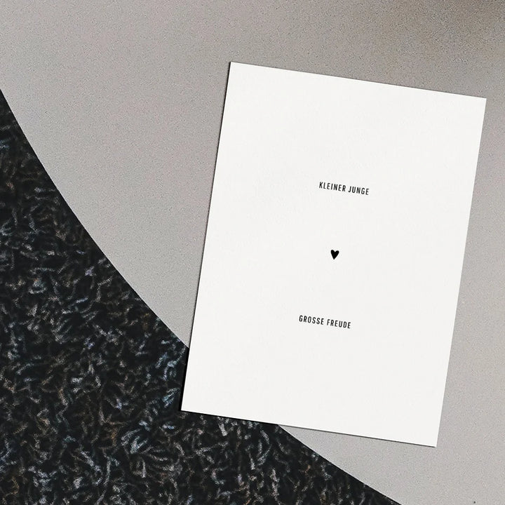 Postkarte / Kleiner Junge