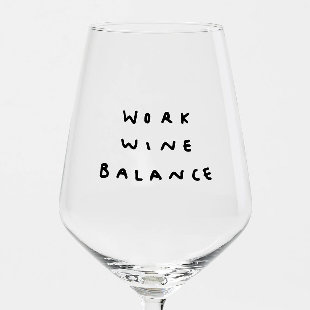 Weinglas / Work Wine Balance