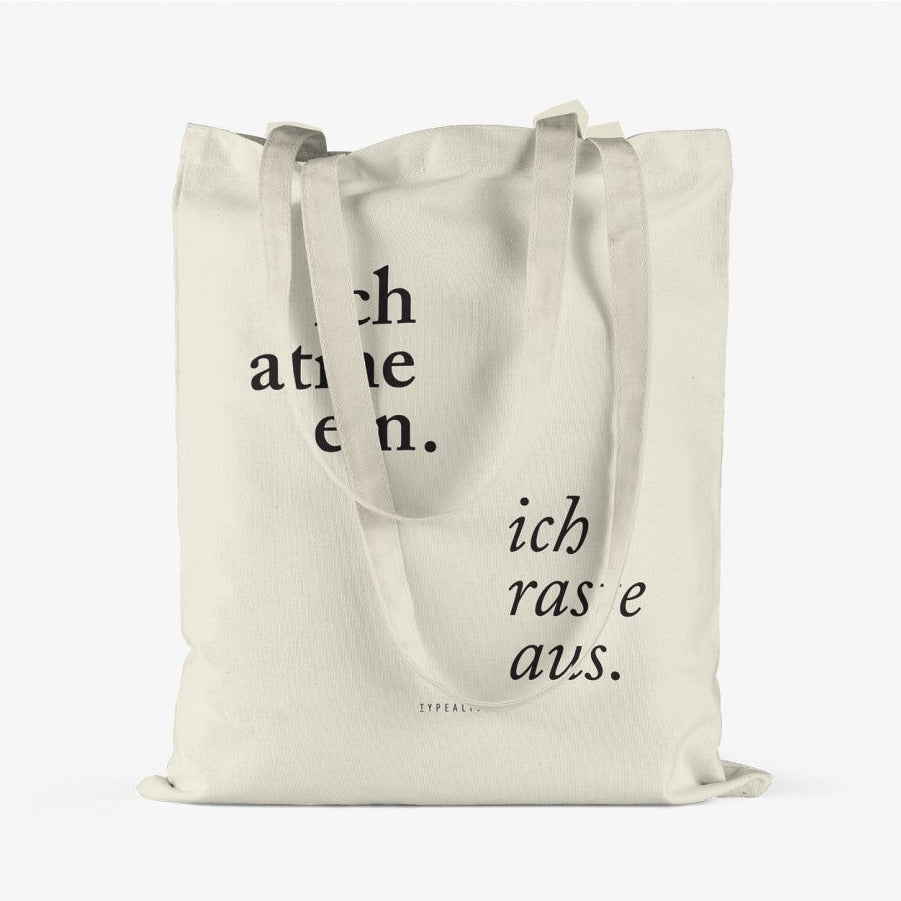 Jutebeutel / Ich atme ein